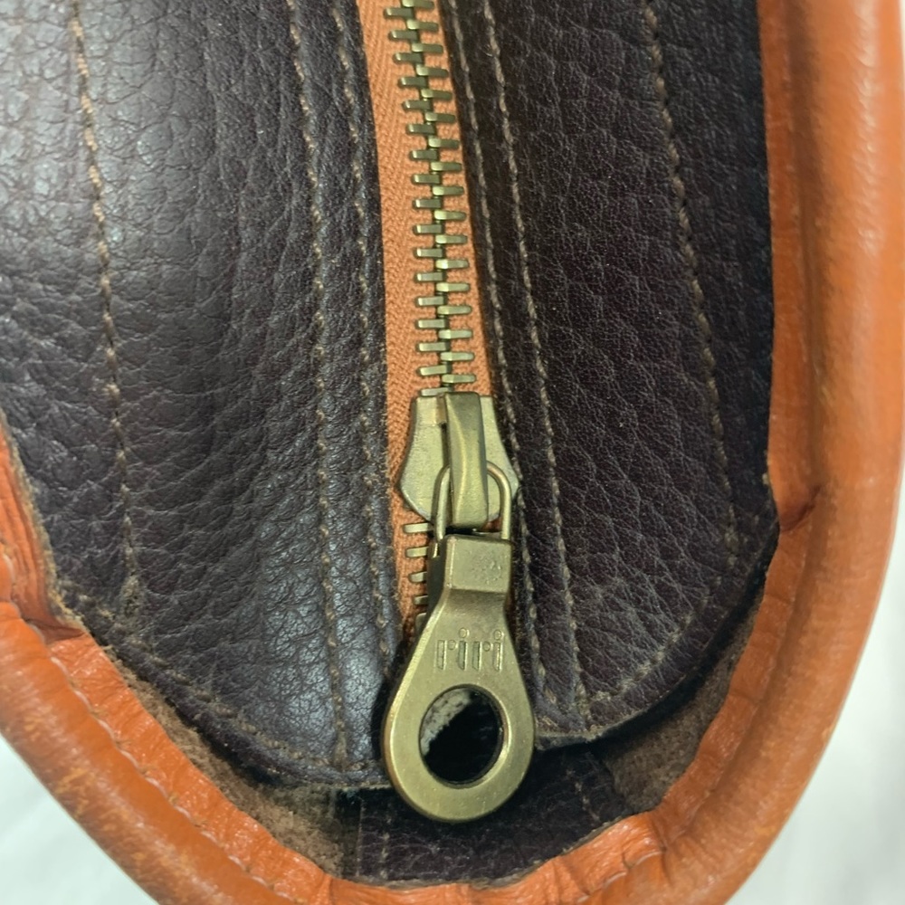 Vintage DOONEY & BOURKE brown pebbled leather tote shopper bag All Weather - Picture 12 of 16